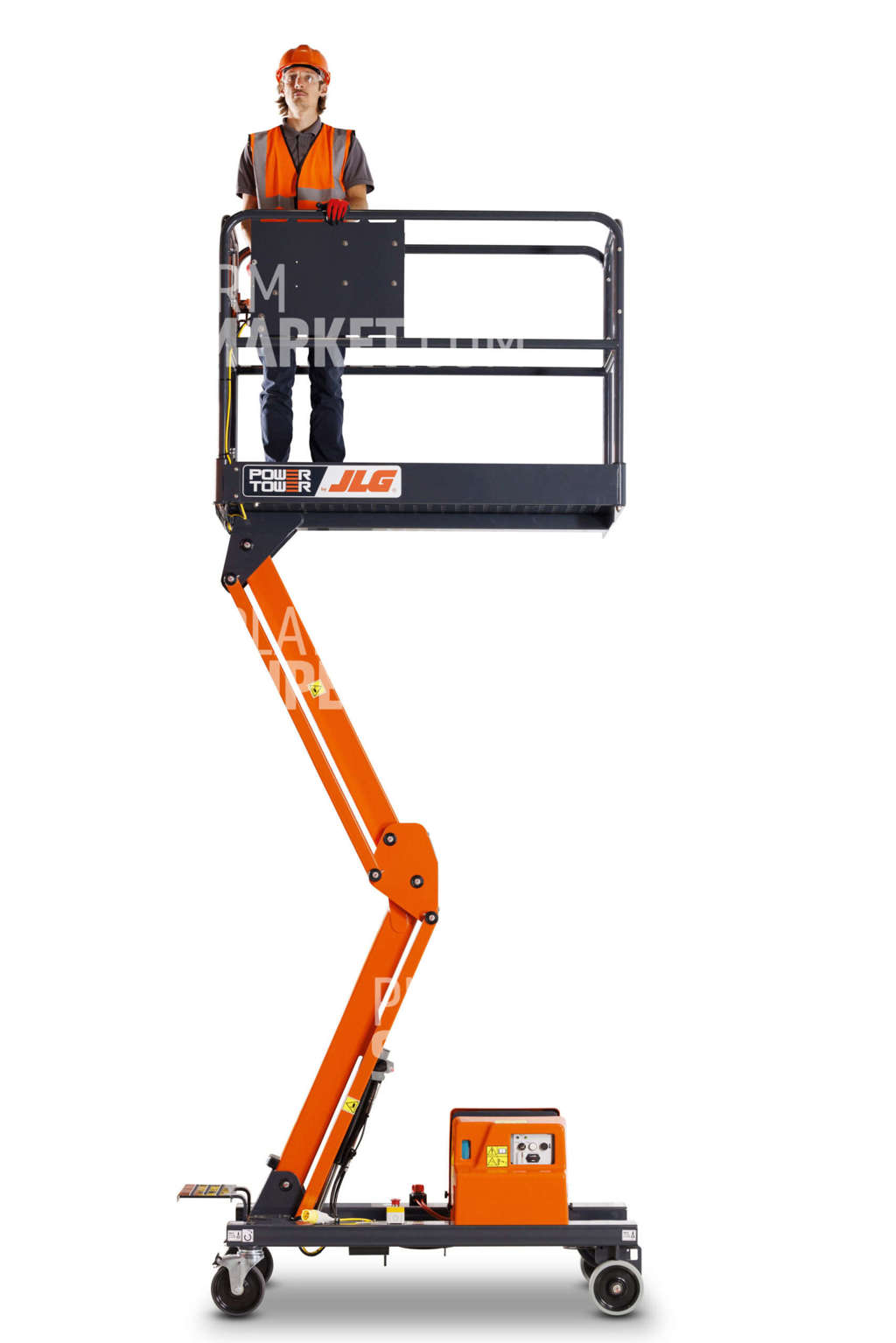 5.1m Power Towers Power Tower 2023 V3 Electric Push Around Platform ...