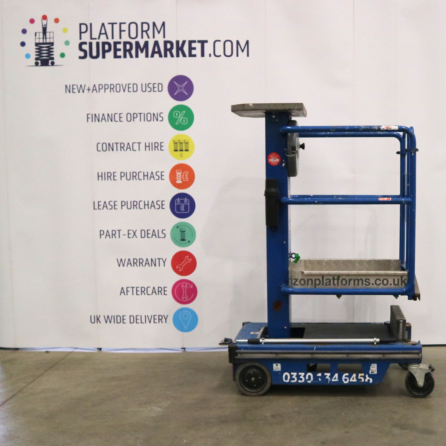 3-5m-Used-2018-Power-Tower-EcoLift-1273-Push-Around-Platform