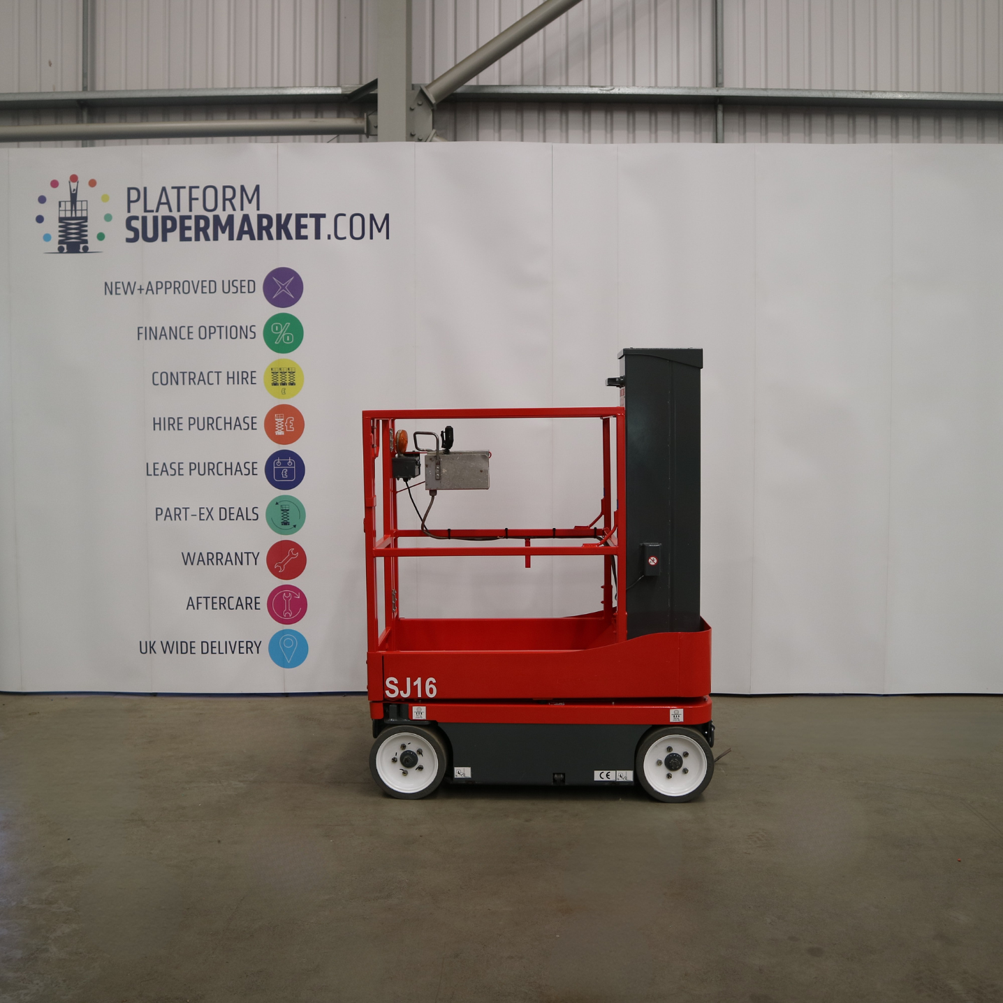 6-75m-Used-2016-SkyJack-SJ16-1125-Electric-Vertical-Mast-Lift