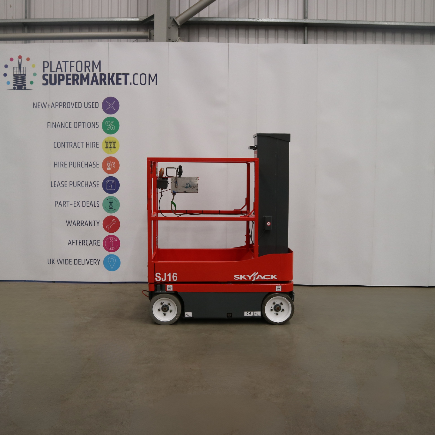 6-75m-Used-2016-SkyJack-SJ16-874-Vertical-Mast-Lift