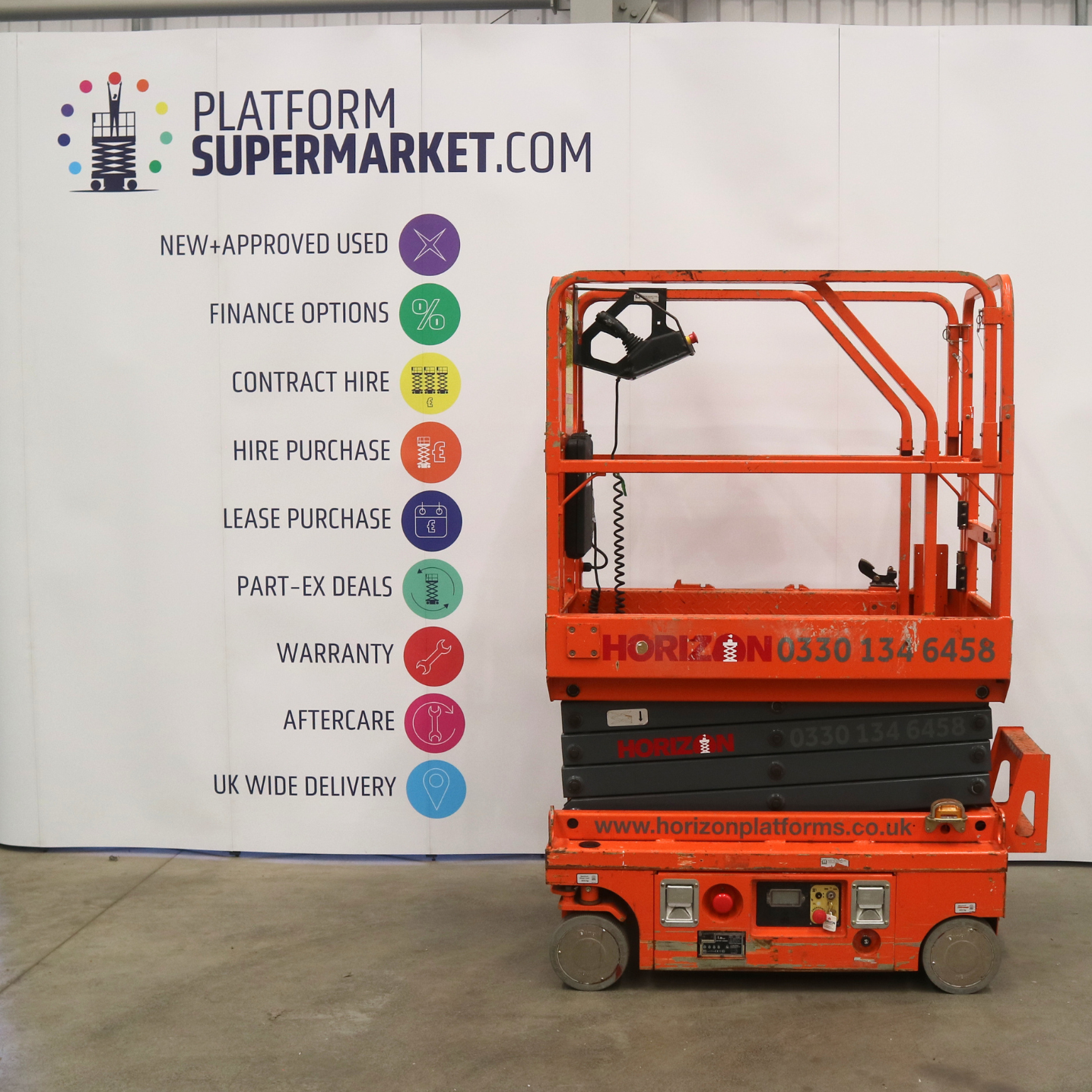 5-6m-Used-2018-Dingli-0607DCS-1295-Electric-Scissor-Lift
