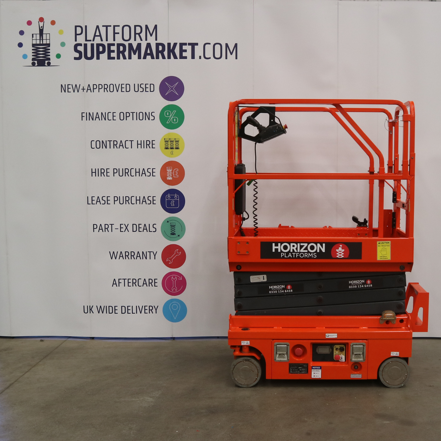 5-6m-Used-2018-Dingli-0607DCS-1276-Electric-Scissor-Lift