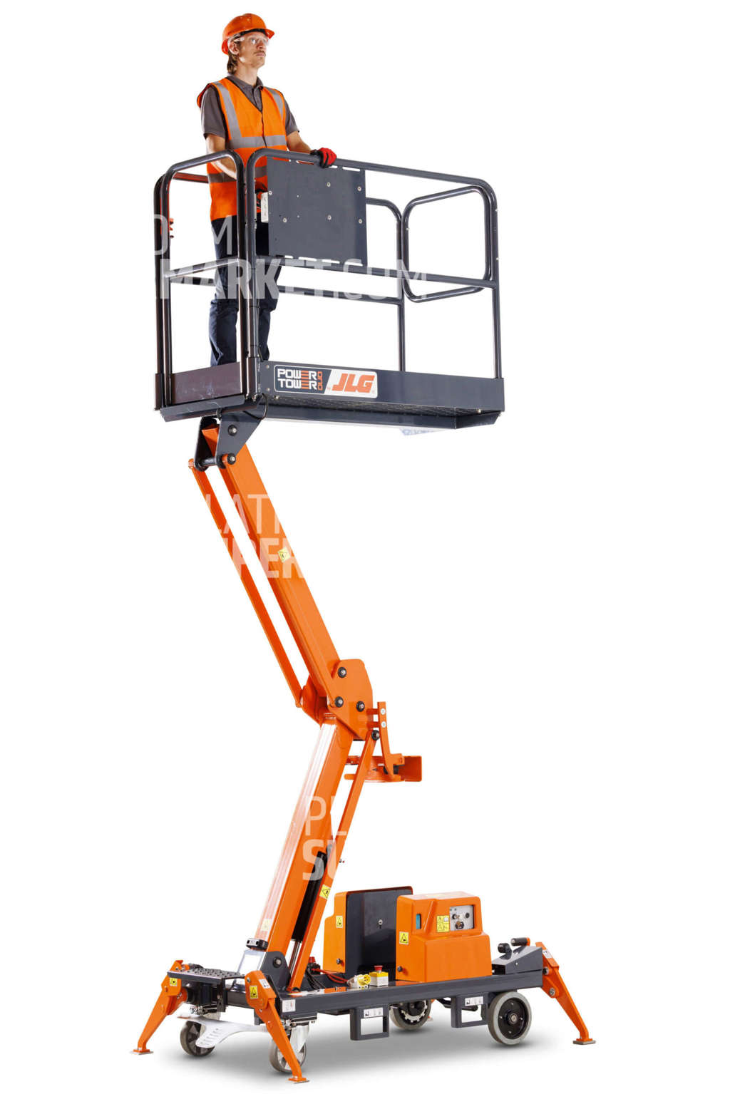 5.1m Power Towers Power Tower Duo 2023 V3 Electric Push Around Platform ...