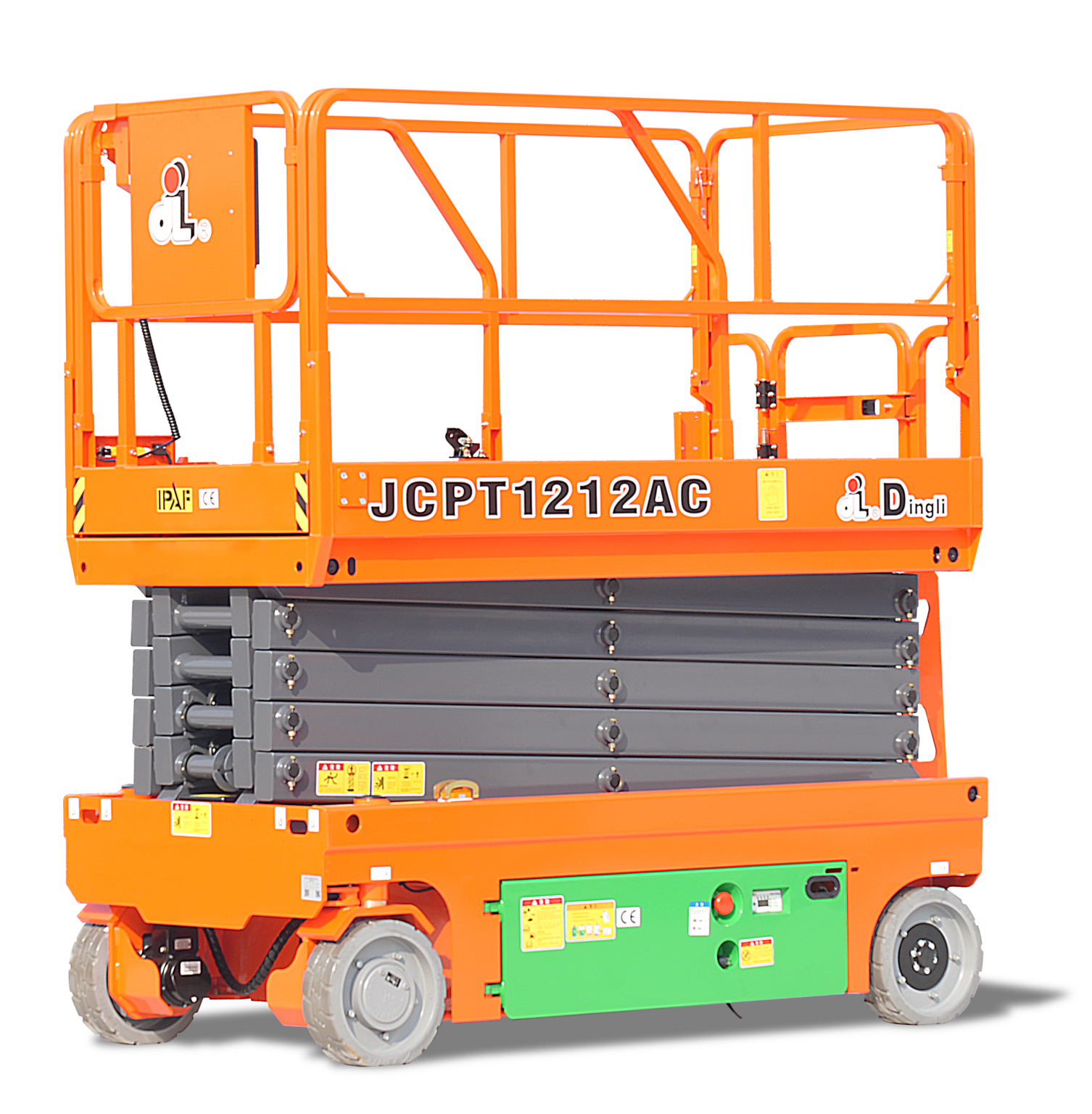 12m Dingli 1212AC Electric Scissor Lift Platform Supermarket 12m-dingli-1212ac-electric-scissor-lift-platform-supermarket
